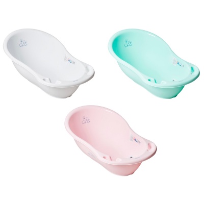 Ванна детская Tega Baby Little bunnies со сливом 86 см